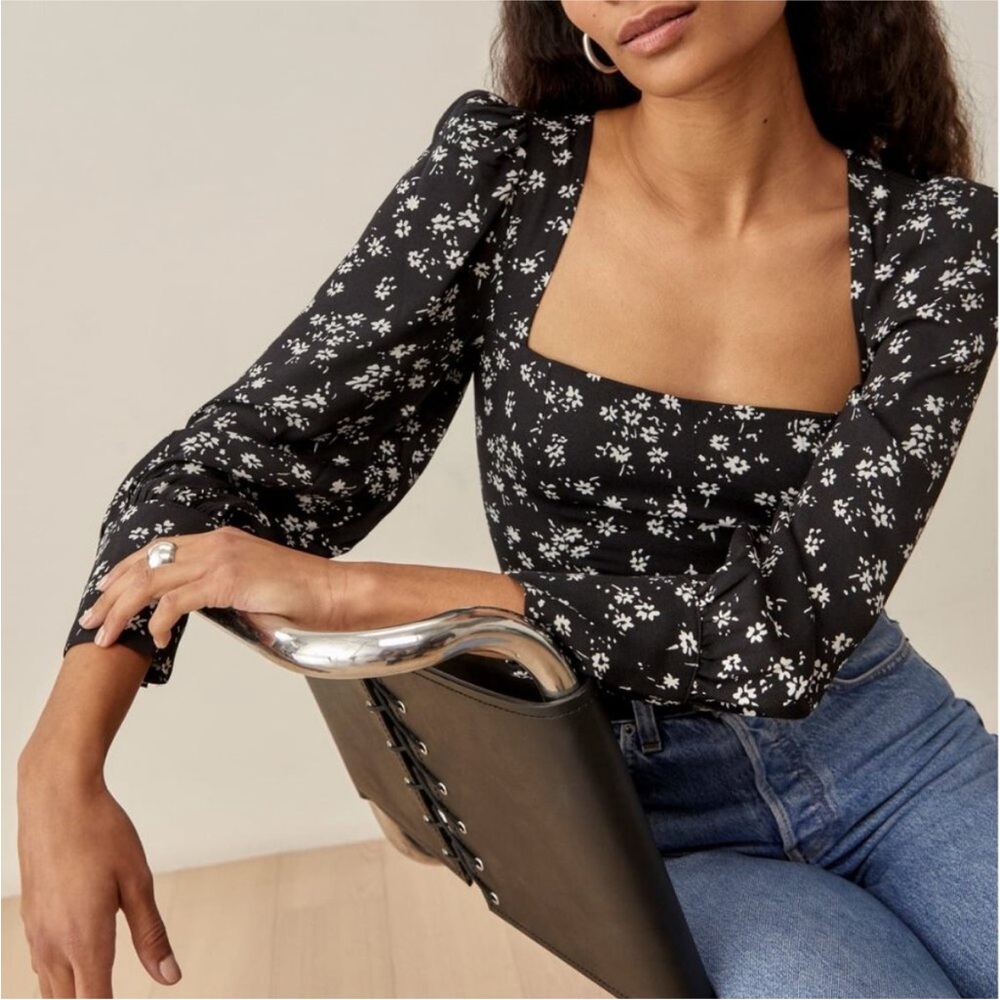Reformation Calla Top, size 16